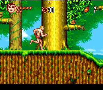 Jungle no Ouja Tar-chan - Sekaimanyuu Daikakutou no Maki (Japan) screen shot game playing